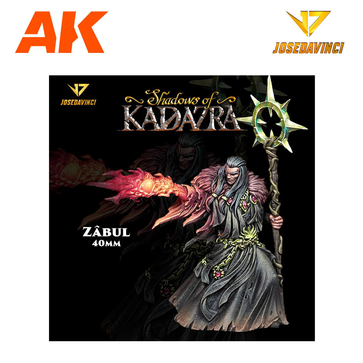 AK Interactive 40mm Zabul JoseDavinci AK-KJD003
